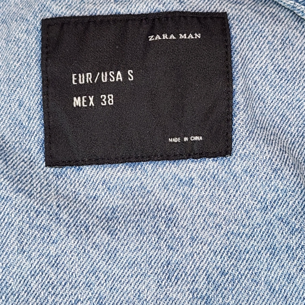 Men's Brown and Blue Jacket - Picture 4 of 7